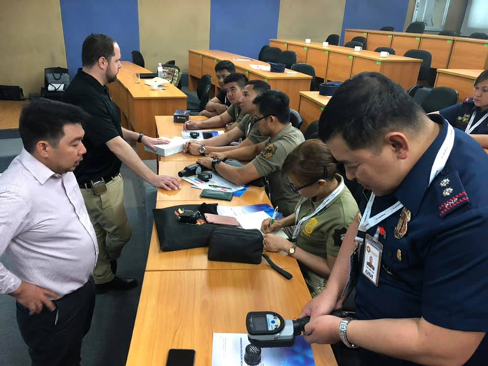 野外作业下的无损检测，隐藏在150mm深处的违禁品探测