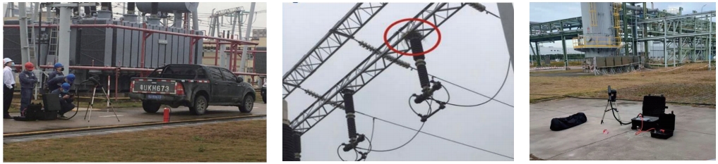 激光清障仪现场